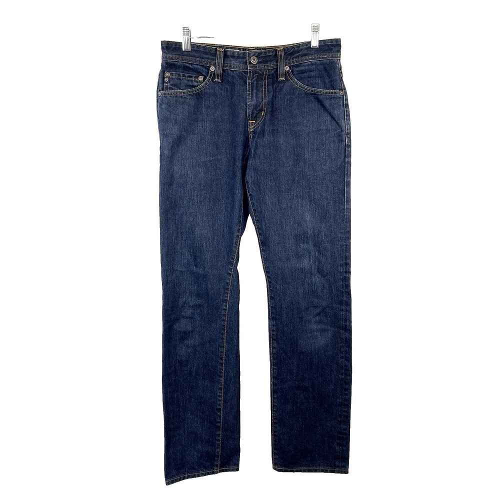 AG Adriano Goldschmied Mens The Graduate Tailored Leg Jeans Size 29x34 Blue Dark